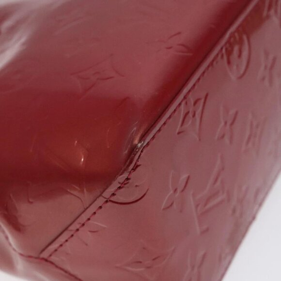 LOUIS VUITTON Monogram Vernis Reade PM Hand Bag Pomme D'amour M91990 Auth 118174 - Picture 12 of 16